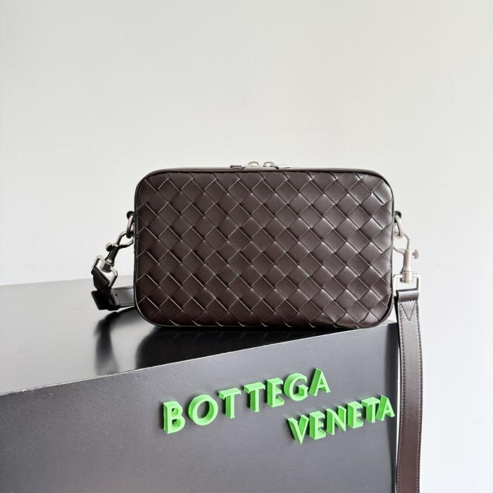 Small Intrecciato Camera Bag“24.5*15*6CM”-058=