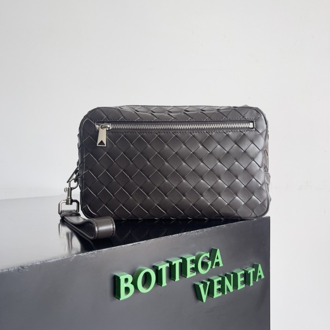 Intrecciato Pouch With Wristlet“25*15*6.5CM”-057=