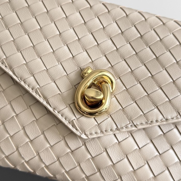 Knot Lock Messenger Bag“25*16*5.5CM”-089=