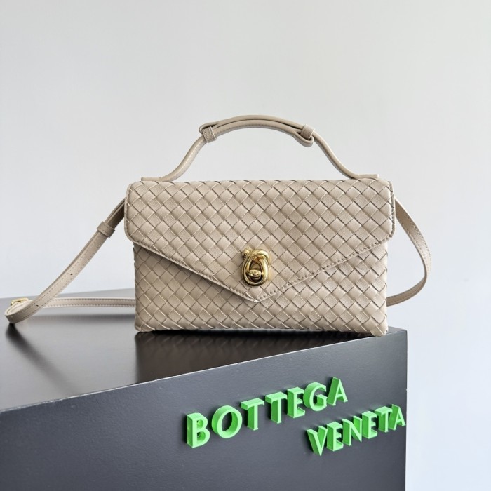 Knot Lock Messenger Bag“25*16*5.5CM”-089=