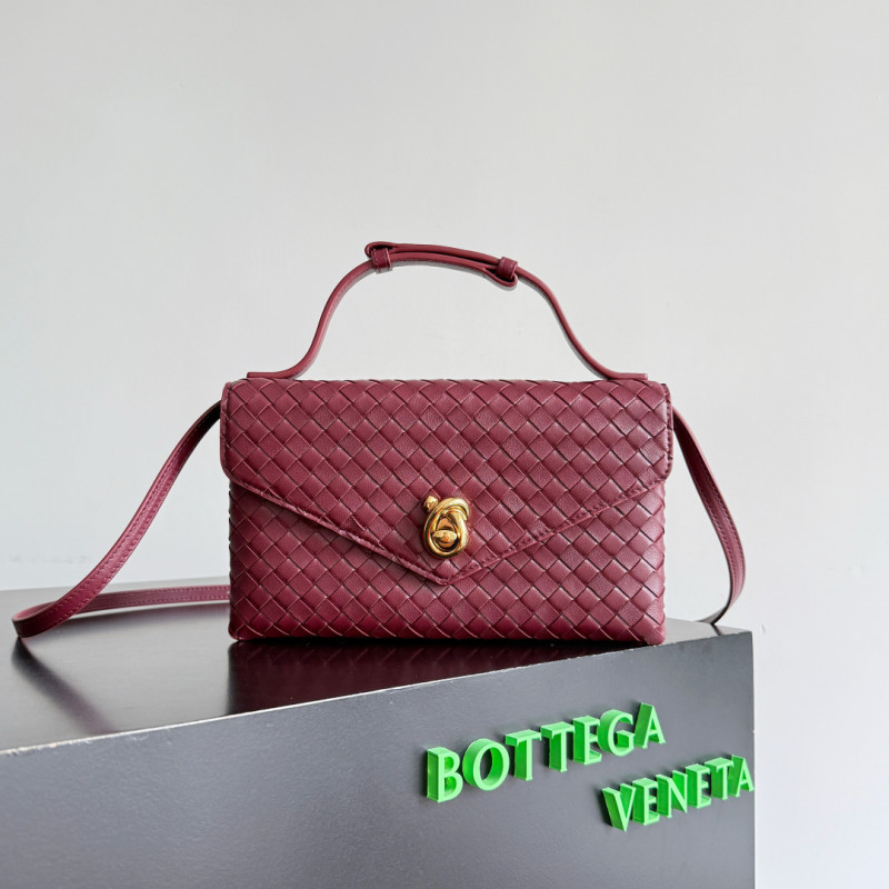 Knot Lock Messenger Bag“25*16*5.5CM”-089=