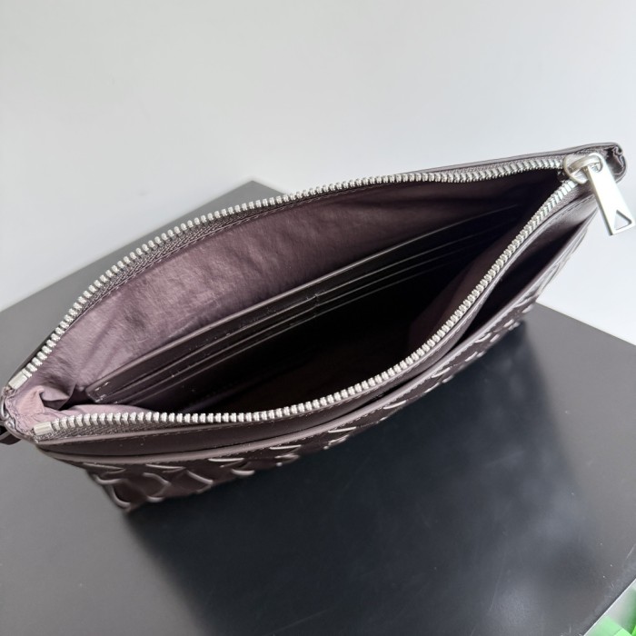 Intrecciato Prism Pouch“25*17*4CM”-066=