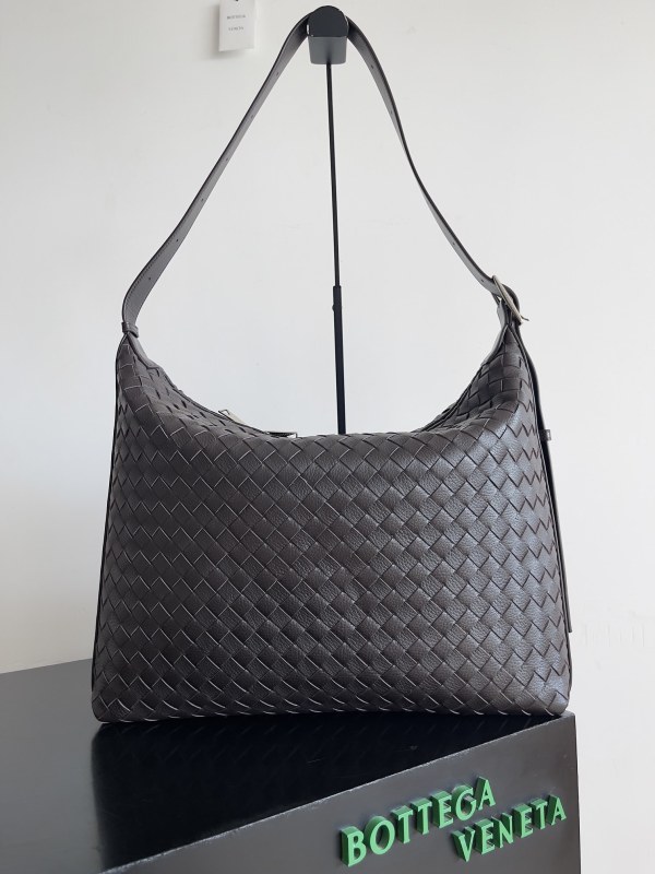 Traveller Medium Intrecciato Leather Hobo Bag“44*33*9CM”-0851=