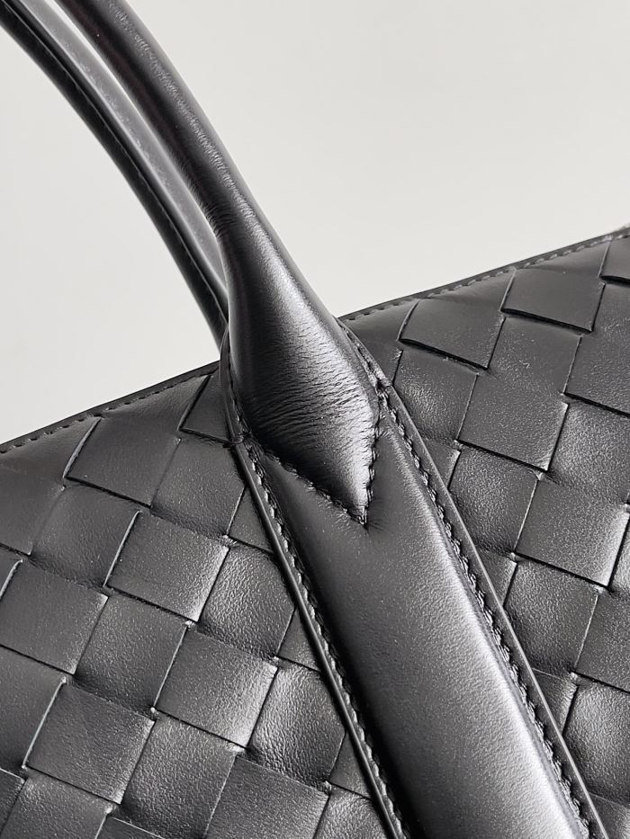 Intrecciato Zipped North-South Tote“39*33.5*8.5CM”-0021=