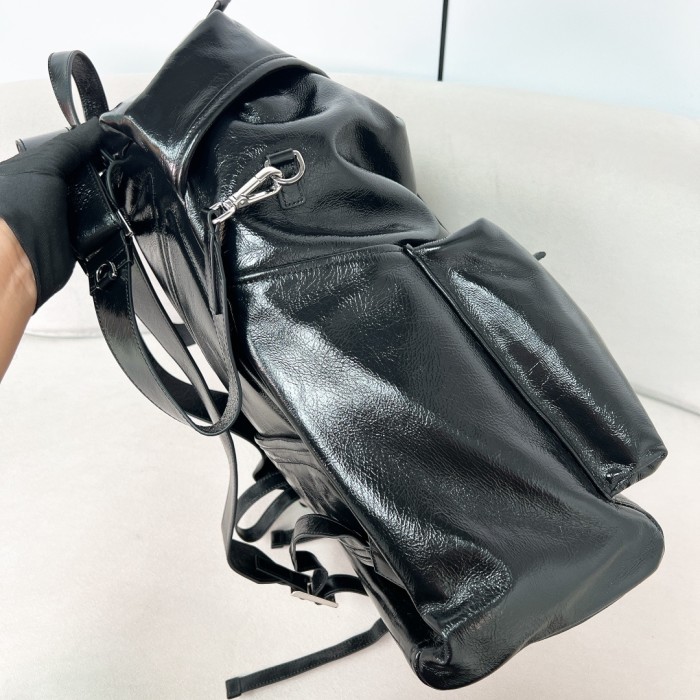 Leather Backpack“42*38*18CM”-0861=