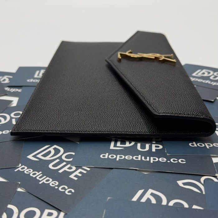 CASSANDRE MATELASSé Large Flap Wallet in Grain de Poudre Leather“27*16*2CM”-054
