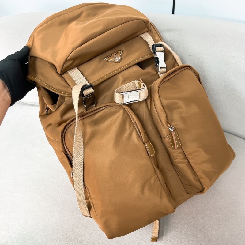 Re-Nylon And Saffiano Leather Backpack“53.5*32*16.5CM”-0031=