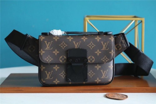 S Lock Sling Crossbody Bag “21*15*4CM” 055