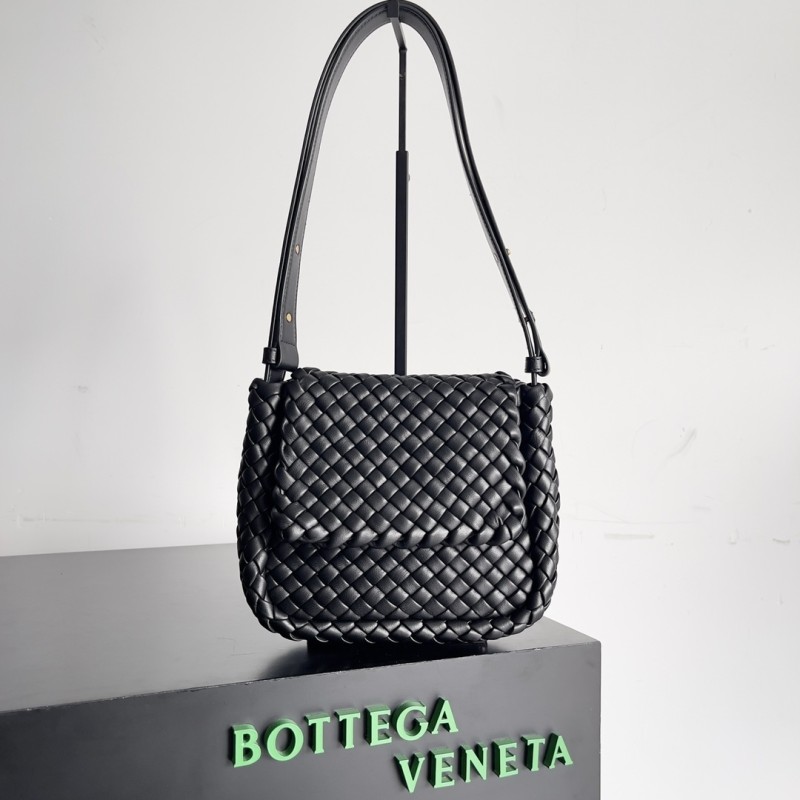 Cobble Shoulder Bag“19*17*6CM”-0021=