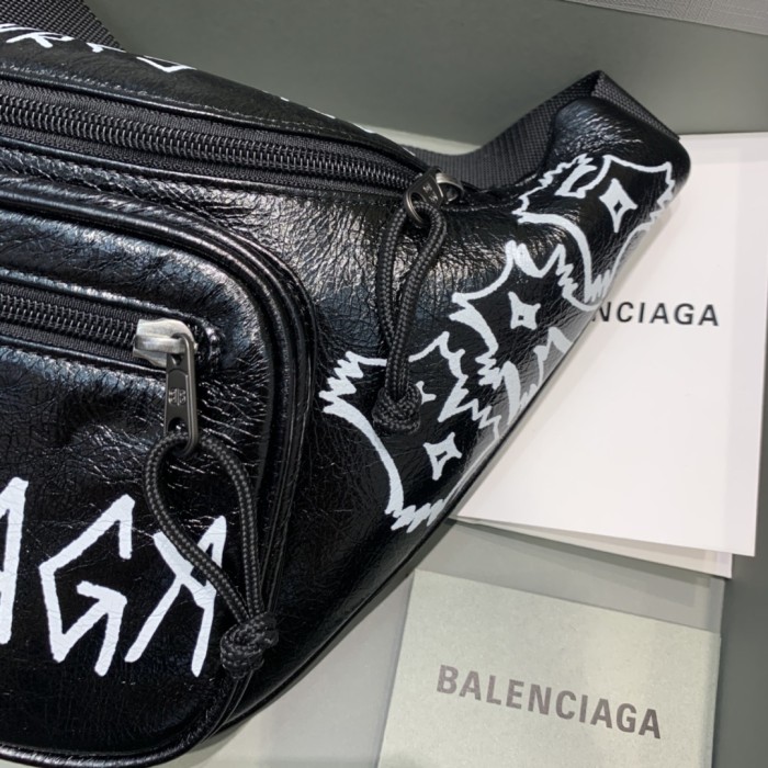 Graffiti Waist Bag“37*17*8.5CM”-084=