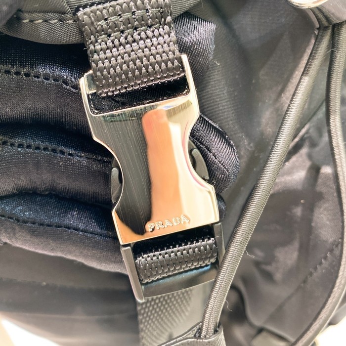 Re-Nylon and Saffiano leather backpack“45*27*17CM”-089=