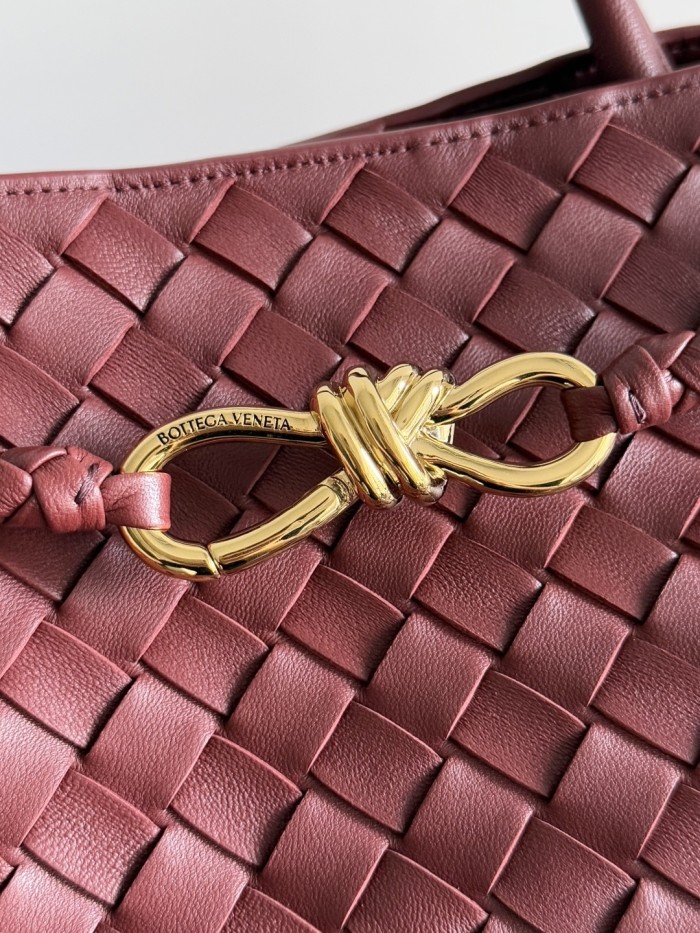 Andiamo Large Intrecciato Leather Tote“45*34*22CM”-0542=