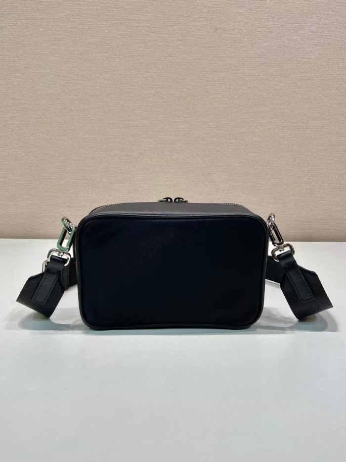 Brique Saffiano Leather Bag“19*12*5.5CM”-084=