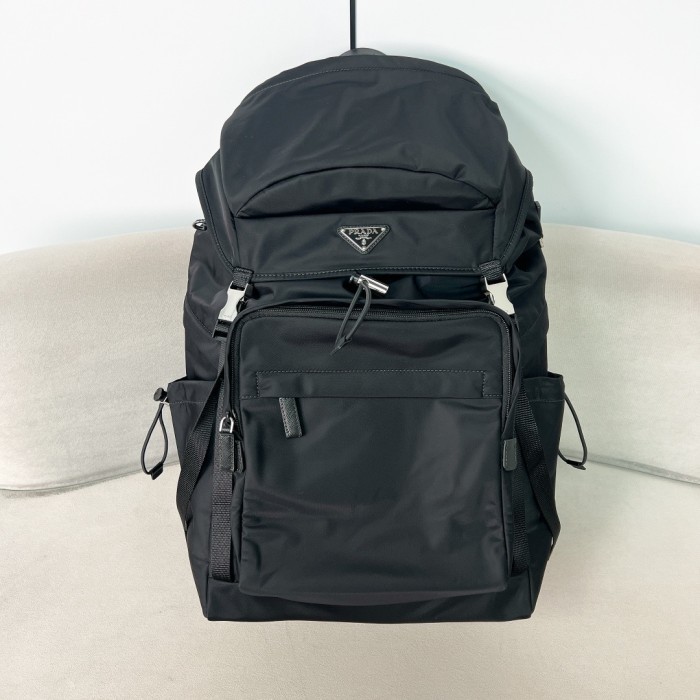 Re-Nylon And Saffiano Leather Backpack“57*32*19CM”-0031=