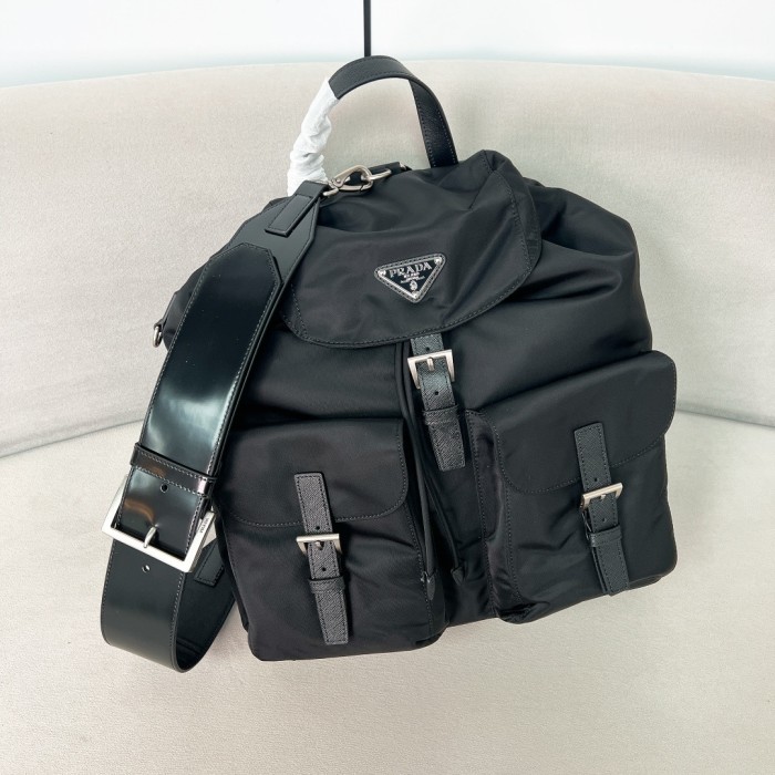 Re-Nylon Backpack“39*34*15CM”-0801=