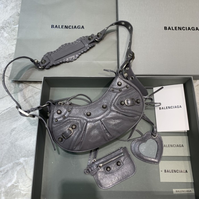 Le Cagole Shoulder Bag Small“26*12*6CM”-086=