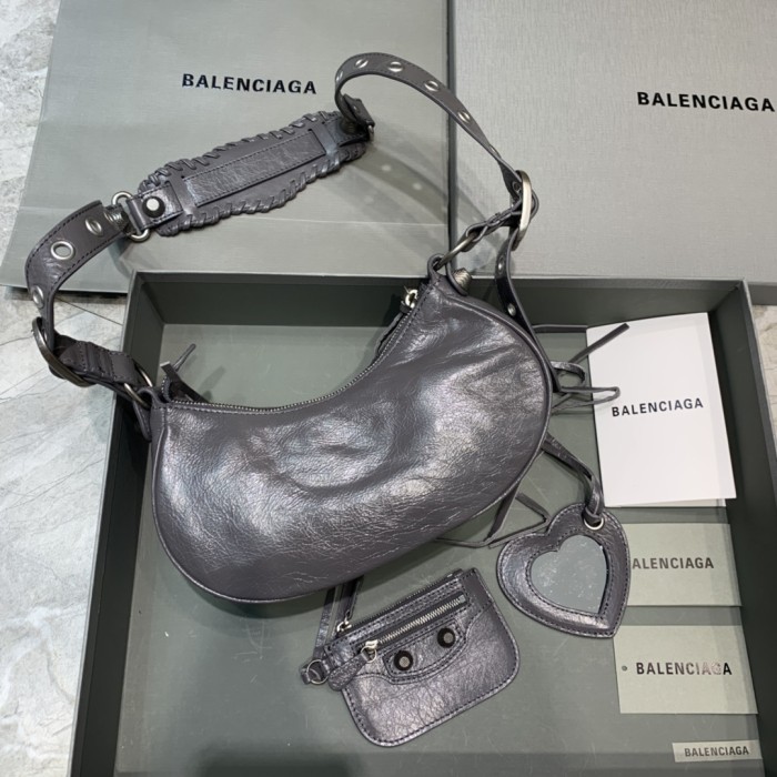 Le Cagole Shoulder Bag Small“26*12*6CM”-086=