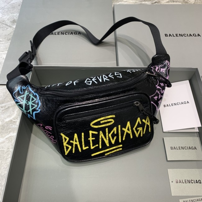 Graffiti Waist Bag“37*17*8.5CM”-084=