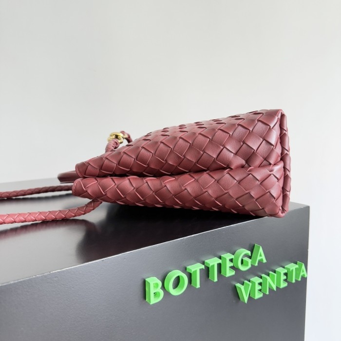Andiamo Medium Intrecciato Leather Tote“32*24*12CM”-0551=