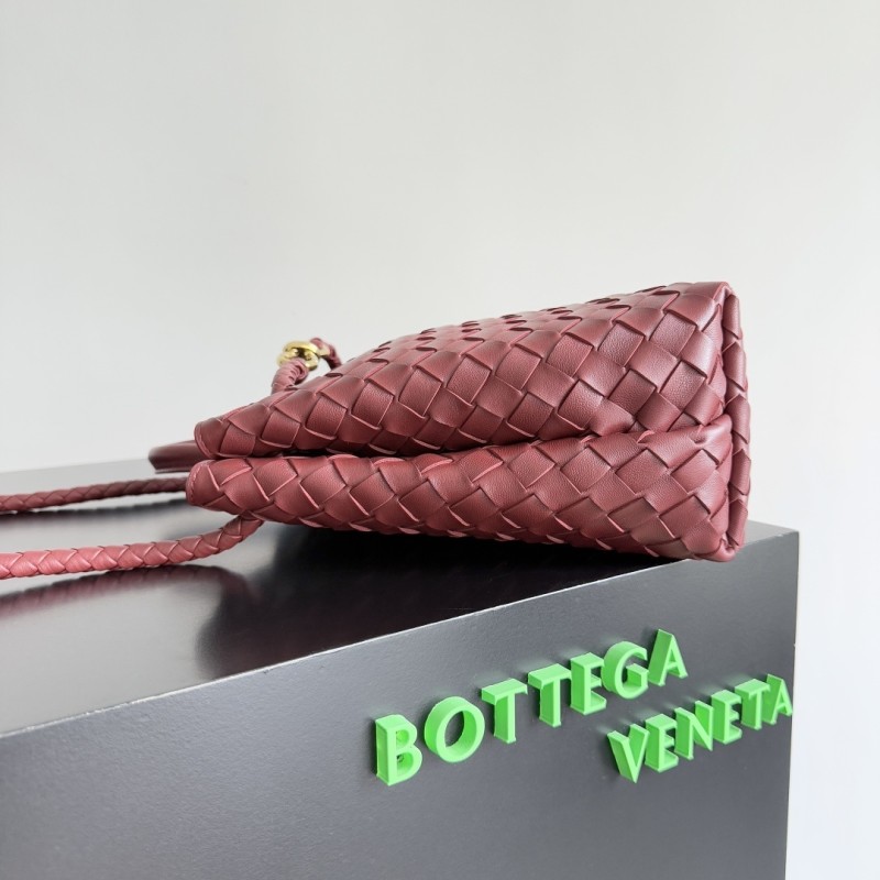 Andiamo Medium Intrecciato Leather Tote“32*24*12CM”-0551=