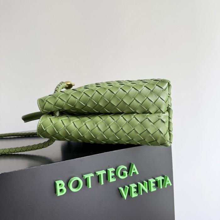 Andiamo Medium Intrecciato Leather Tote“32*24*12CM”-0551=