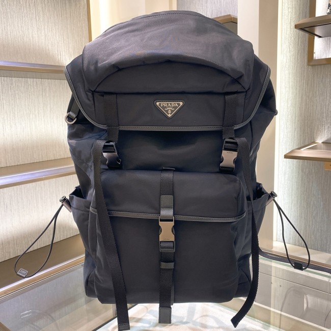 Re-Nylon And Saffiano Leather Backpack“57*32*19CM”-0031=