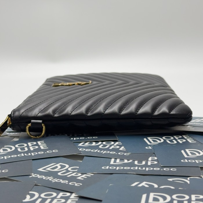 CASSANDRE MATELASSé Large Flap Wallet in Grain de Poudre Leather“30*21.5*2CM”-093