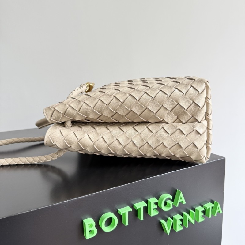 Andiamo Medium Intrecciato Leather Tote“32*24*12CM”-0551=