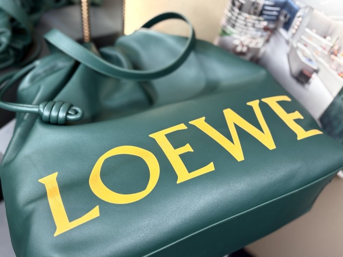 Flamenco logo tote in nappa calfskin“46*41*12.5CM”-089=