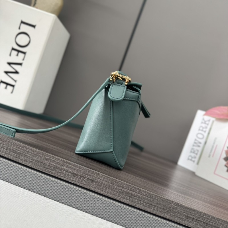 Puzzle Edge Bag In Soft Grained Calfskin“18*12.5*8CM”-035=