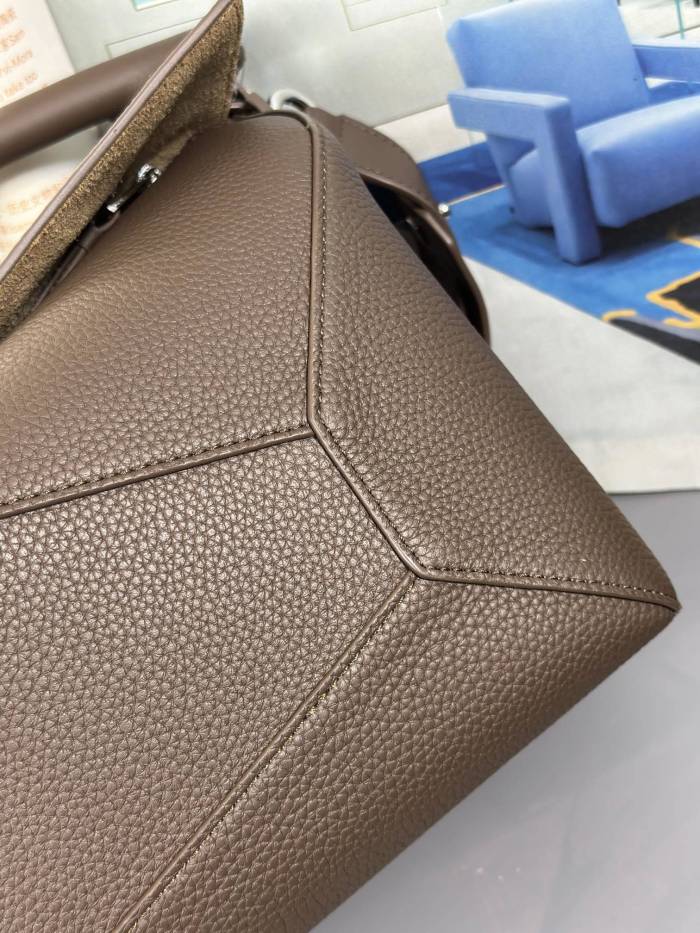 Large Puzzle Edge bag in classic calfskin“33*21.5*14.7CM”-008=