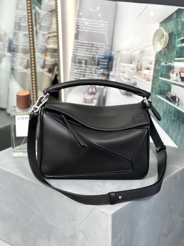 Small Puzzle bag in classic calfskin“24*14*11CM”-066=