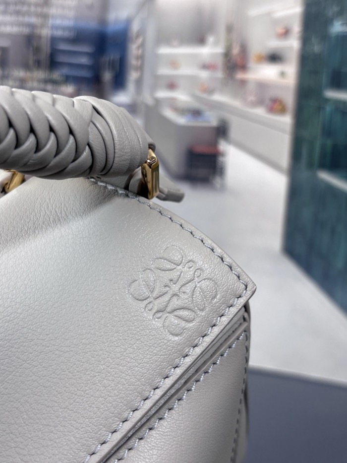 Mini Puzzle bag in smooth calfskin“18*12.5*8CM”-056=