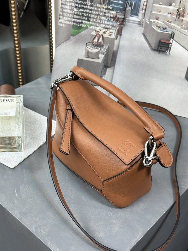 Mini Puzzle Edge bag in smooth calfskin“18*12.5*8CM”-085=