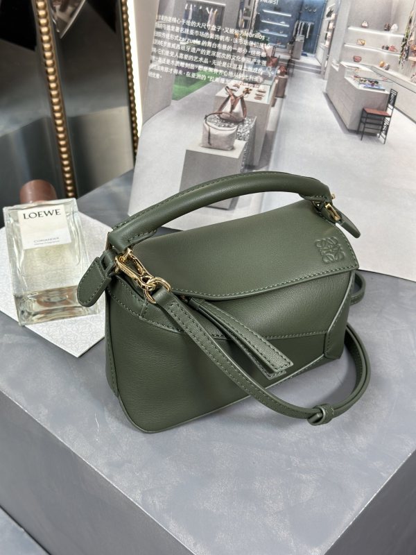 Mini Puzzle Edge bag in classic calfskin“18*12.5*8CM”-085=
