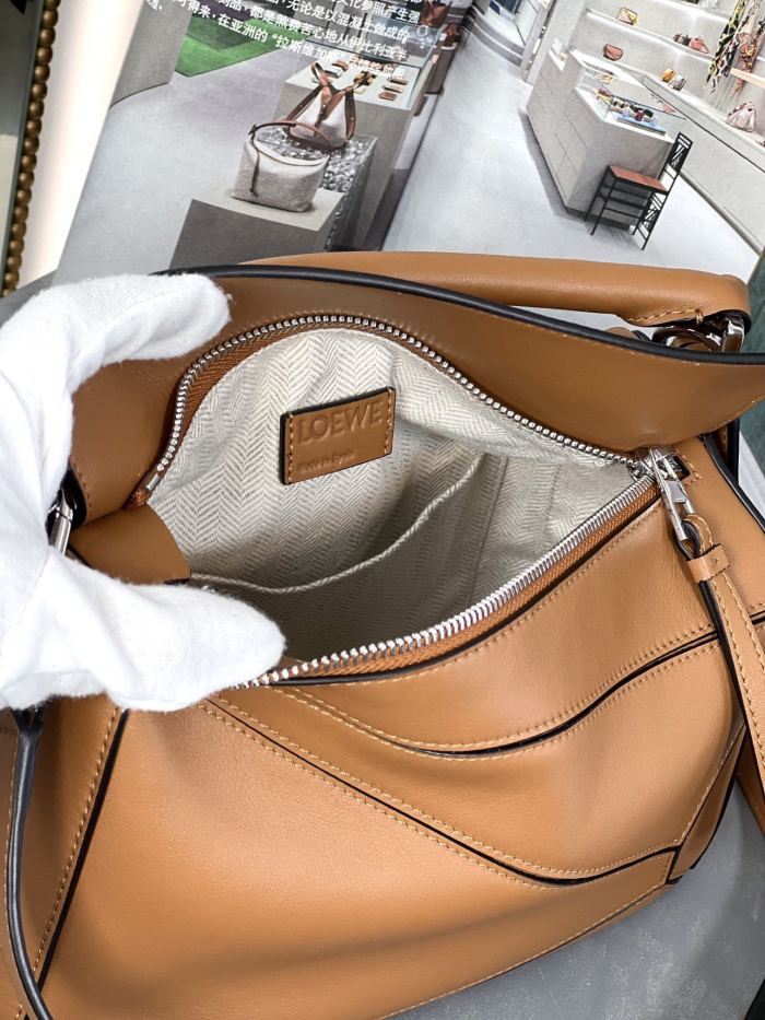 Small Puzzle bag in classic calfskin“24*14*11CM”-066=