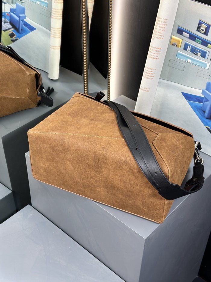 Large Puzzle Edge bag in classic calfskin“33*21.5*14.7CM”-008=