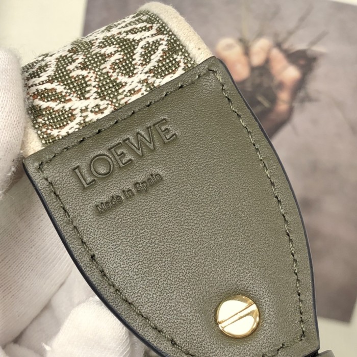 Mini Gate Dual bag in soft calfskin and jacquard“15*12.5*9CM”-055=