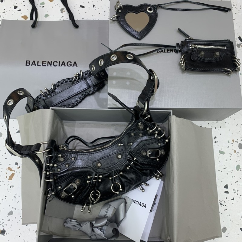 Le Cagole Shoulder Bag Small“26*12*6CM”-089=