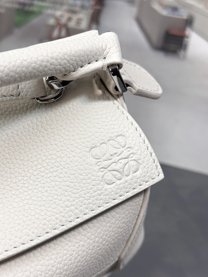 Mini Puzzle Edge bag in soft grained calfskin“18*12.5*8CM”-085=