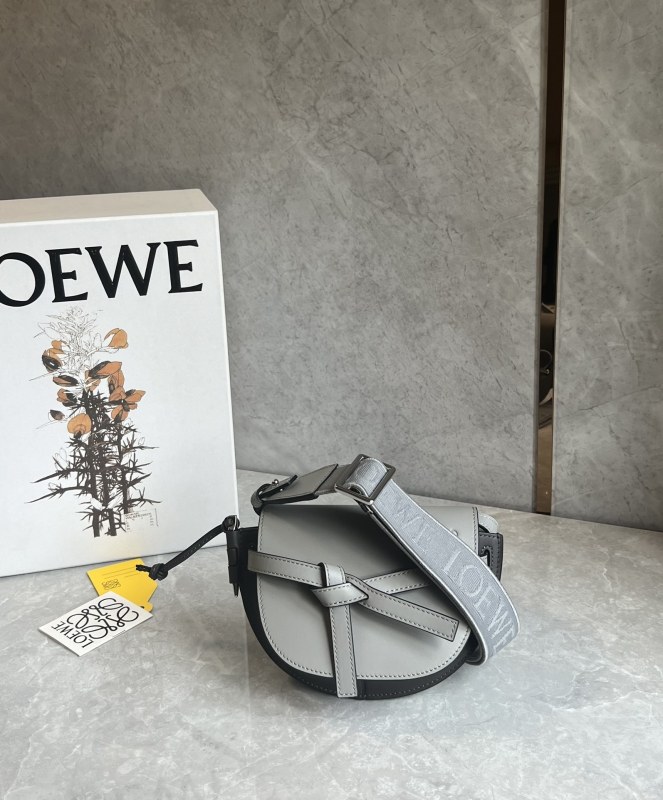 Mini Gate Dual Bag In Soft Calfskin And Jacquard“21*12.5*9.5CM”-007=