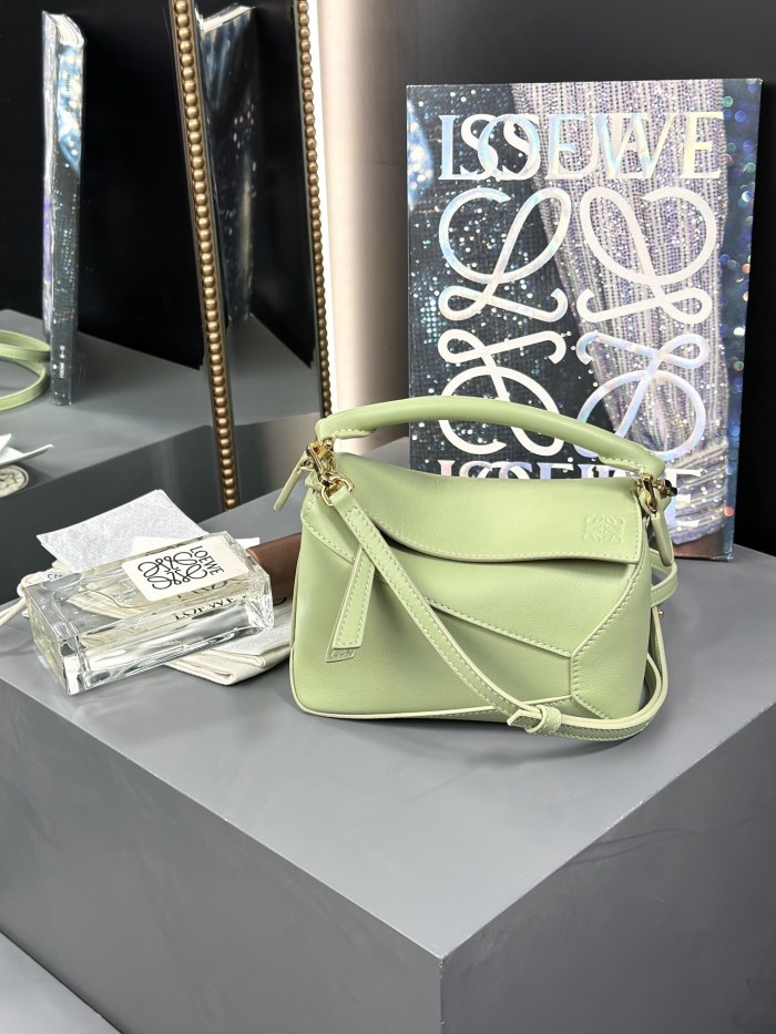Mini Puzzle Edge bag in classic calfskin“18*12.5*8CM”-085=