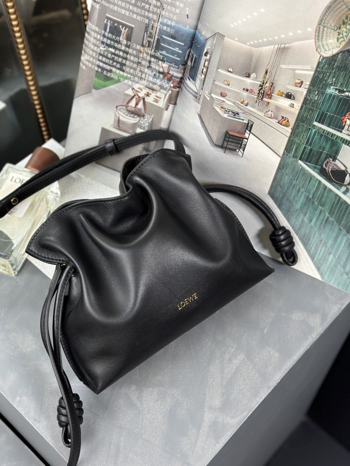 Mini Flamenco clutch in nappa calfskin“22.5*18*9CM”-006=