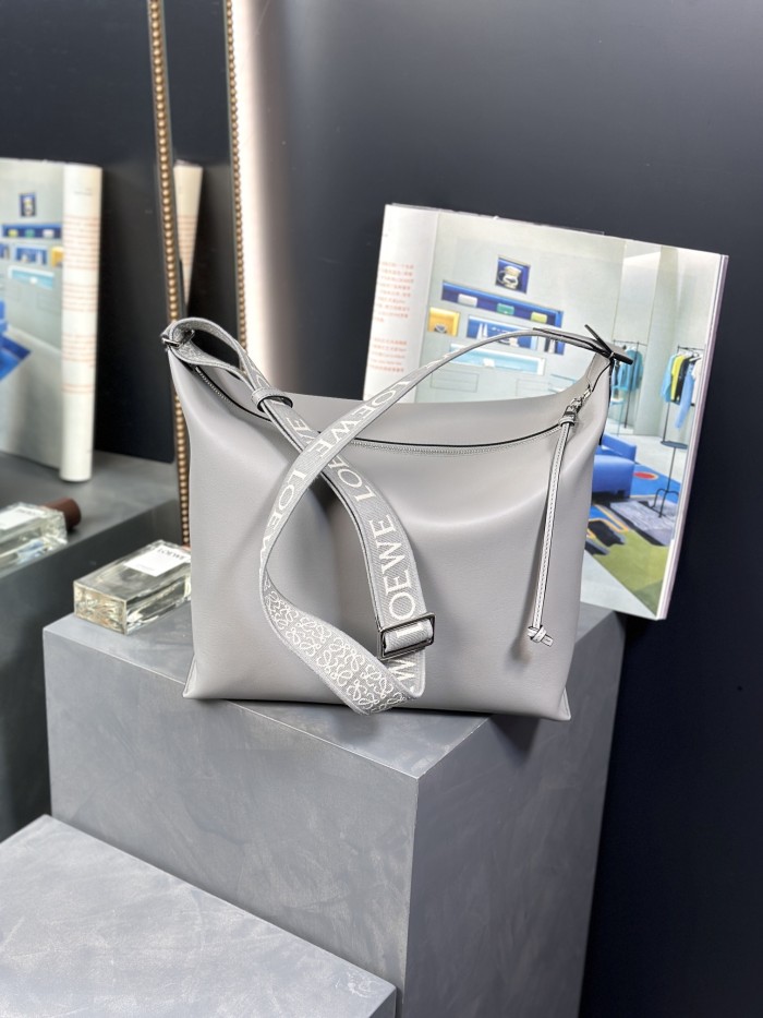 Cubi crossbody bag in supple smooth calfskin and jacquard“43*29*13.5CM”-007=