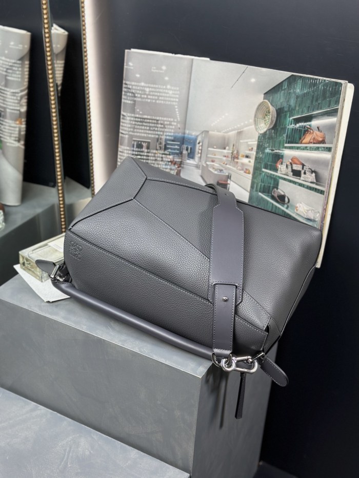 Large Puzzle Edge bag in classic calfskin“33*21.5*14.7CM”-008=