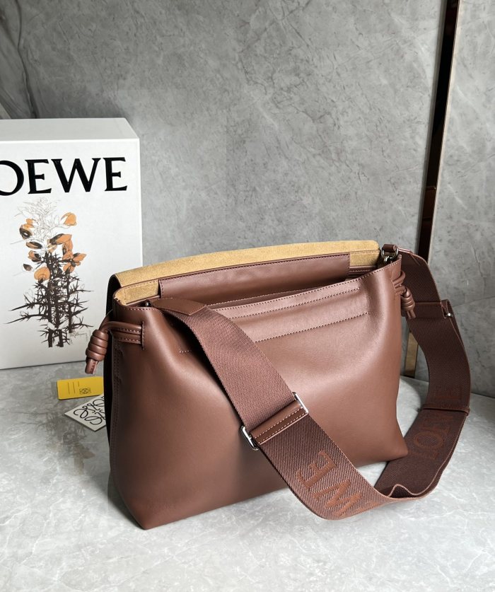 Flamenco Satchel In Shiny Supple Calfskin“34*24*12CM”-0601=
