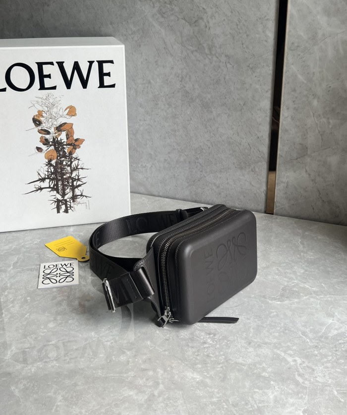 Mini crossbody camera bag in satin calfskin “18*13*7CM”-008=
