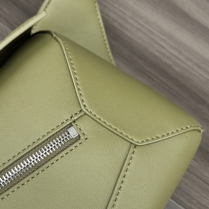 Puzzle Bumbag In Classic Calfskin“17.5*11.5*7.5CM”-087=