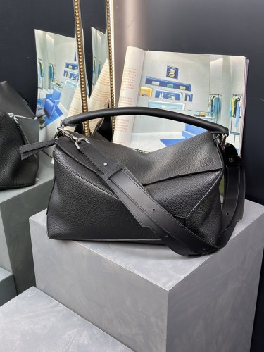 Large Puzzle Edge bag in classic calfskin“33*21.5*14.7CM”-008=