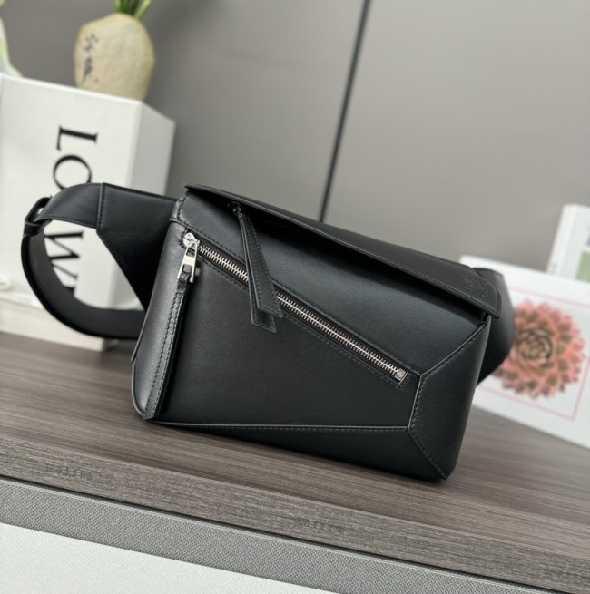 Puzzle Bumbag In Classic Calfskin“17.5*11.5*7.5CM”-087=